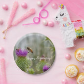 ハッピーホグマネーお祝いティスル&ハニービーズ ペーパープレート (パーティー)