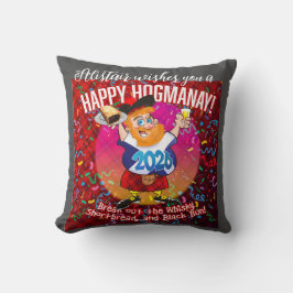 ハッピーホグマネー2026! クッション
