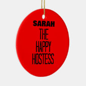 ハッピーホステル セラミックオーナメント (右)