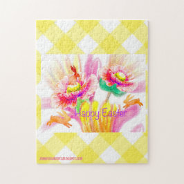 ハッピーホッピングバンニーパズル ジグソーパズル