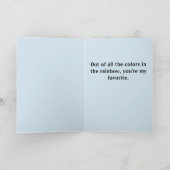 ハッピーホッピーのバレンタインデー シーズンカード (内部)