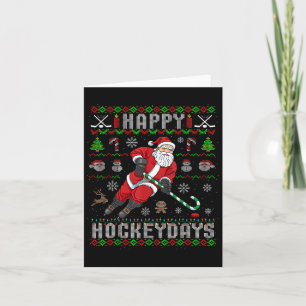 ハッピーホテルデイズ醜いクリスマスサンタクロースクリスマスH カード