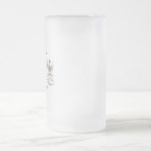 ハッピーホピー誕生日バニーラビットビールマグ フロストグラスビールジョッキ (中央)