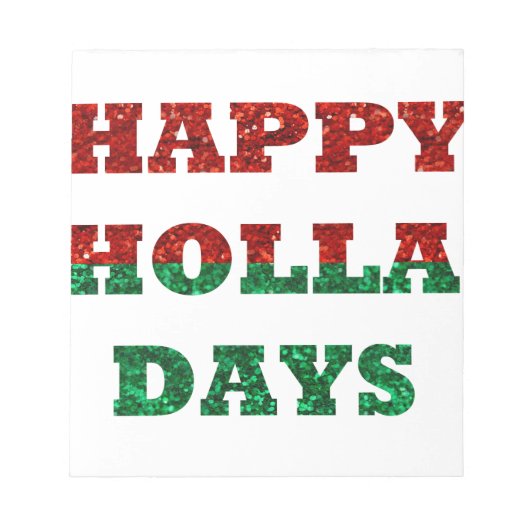 ハッピーホラ日 ノートパッド (正面)