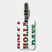 ハッピーホラ日 ラゲッジタグ (正面縦)