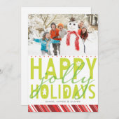 ハッピーホリすてきデーフォトカード シーズンカード (正面/裏面)