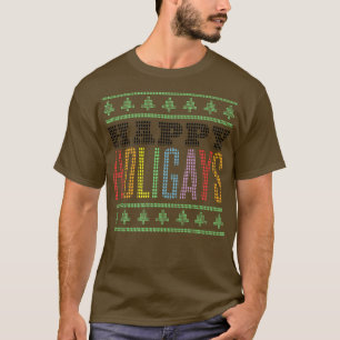 ハッピーホリゲスLGBTゲイクリスマス Tシャツ