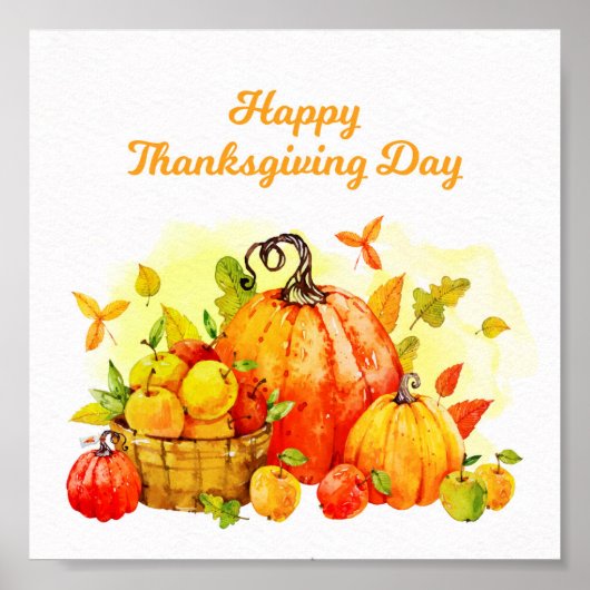 ハッピーホリデイお祝い ポスター (正面)