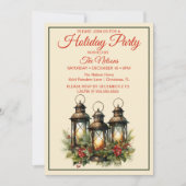 ハッピーホリデイズウィンターランタンホリデーパーティー 招待状 (正面)