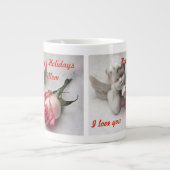 ハッピーホリデイズエンジェルマグ ジャンボコーヒーマグカップ (正面)