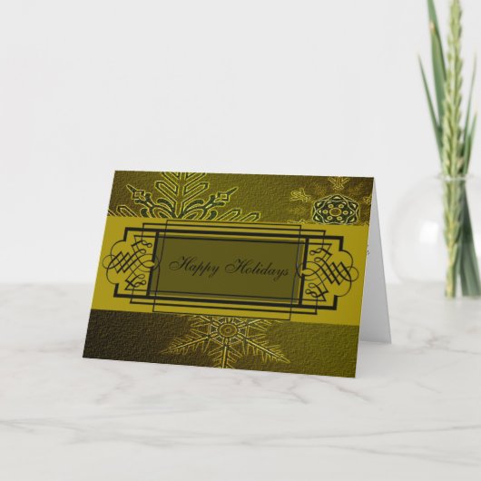 ハッピーホリデイズカード シーズンカード (正面)