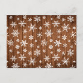 ハッピーホリデイズクリスマスレッドトラック4フォトカード ポストカード (裏面)