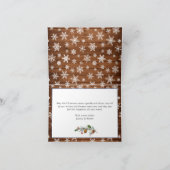 ハッピーホリデイズクリスマスレッドファームトラック3フォト シーズンカード (内部)