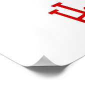 ハッピーホリデイズクリトマトインデナーパグポスター ポスター (角)