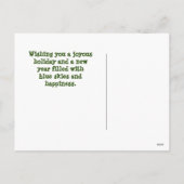 ハッピーホリデイズサウスウエストランドスケープジョイシーズン シーズンポストカード (裏面)