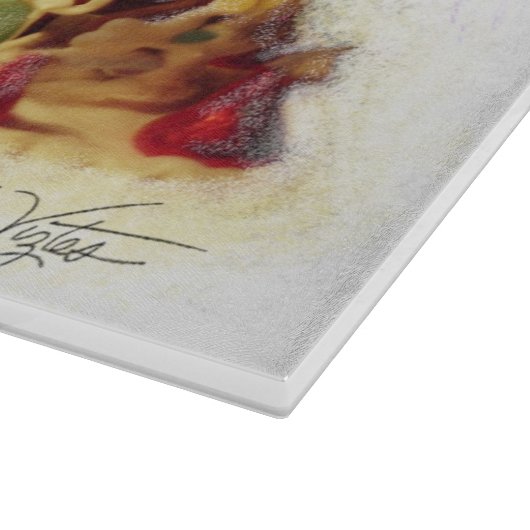 ハッピーホリデイズジンガーブレッドハウスカッティングボード カッティングボード (角)