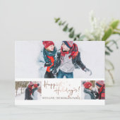 ハッピーホリデイズバラ金ゴールドスターズフォトコラージュ 案内状 (スタンド正面)