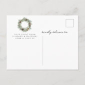 ハッピーホリデイズフロントドアムービング 案内ポストカード (裏面)