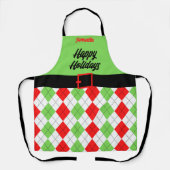 ハッピーホリデイズベルト&グアーガイルリーン エプロン (正面)