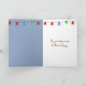 ハッピーホリデイズポーラベア カード (内部)