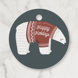 ハッピーホリデイズポーラベア フェイバータグ