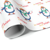 ハッピーホリデイズライトウィンターベメリーアンドブライト ラッピングペーパー (ロールコーナー)