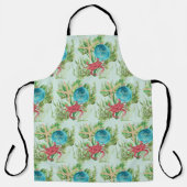 ハッピーホリデイズレッドカニ沿岸 エプロン (正面)