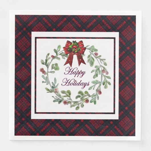 ハッピーホリデイズレッドプレイド (正面)