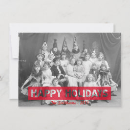 ハッピーホリデイズレッドリバース文字 シーズンカード