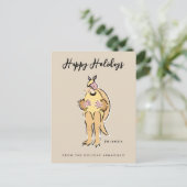 ハッピーホリデイズfrom the Holiday Armadillo シーズンポストカード (スタンド正面)