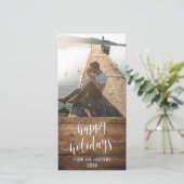 ハッピーホリデモダンースクリプ素朴トタイプ シーズンカード (スタンド正面)