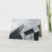 ハッピーホリデーきらめくクリスマスツリービジネス シーズンカード (裏面)