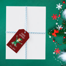 ハッピーホリデーすてき小妖精や小人クリスマスギフトラベル