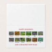 ハッピーホリデーと健康的な新年！ (外部フラット)