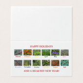 ハッピーホリデーと健康的な新年！ (外部フラット)
