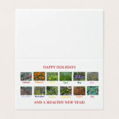 ハッピーホリデーと健康的な新年！ (外部フラット)
