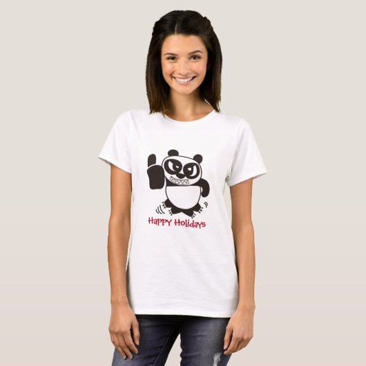 ハッピーホリデーのように Tシャツ (正面フル)