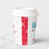 ハッピーホリデーカスタマイズ 紙コップ (右)