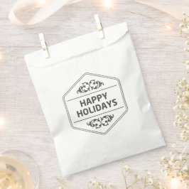 ハッピーホリデーカスタムの背景 フェイバーバッグ
