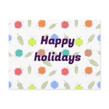 ハッピーホリデーカスタムカード