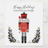 ハッピーホリデーカスタムズワインラベル ワインラベル (シングルラベル)