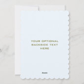 ハッピーホリデーカスタムズ写真&名刺 シーズンカード (裏面)