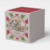 ハッピーホリデーカスタムズ写真&文字のお気に入りボックス フェイバーボックス (正面サイド)