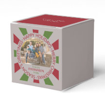 ハッピーホリデーカスタムズ写真&文字のお気に入りボックス