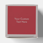 ハッピーホリデーカスタムズ写真&文字のお気に入りボックス フェイバーボックス (上部)