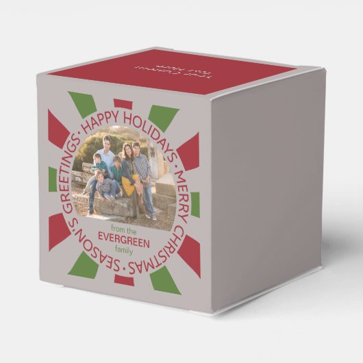 ハッピーホリデーカスタムズ写真&文字のお気に入りボックス フェイバーボックス (裏面サイド)