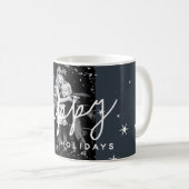 ハッピーホリデーカスタムズPhoto Holiday Star Mag コーヒーマグカップ (正面右)