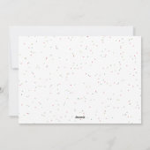 ハッピーホリデーカラフルフォトカード シーズンカード (裏面)