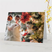 ハッピーホリデーカード カード (黄色い花)