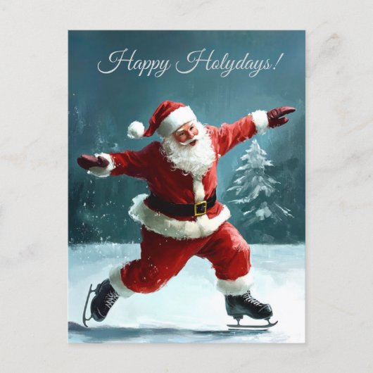 ハッピーホリデーカード。 クリスマス (正面)